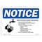 Signmission OSHA Notice Sign, NOTICE Employee Hand Washing, 18in X 12in Decal, 12" W, 18" L, Landscape OS-NS-D-1218-L-15593 - alternate 1